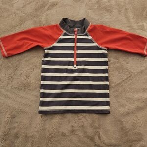 BABY BODEN Striped Rashguard